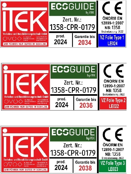 ECOGUIDE Aufkleber